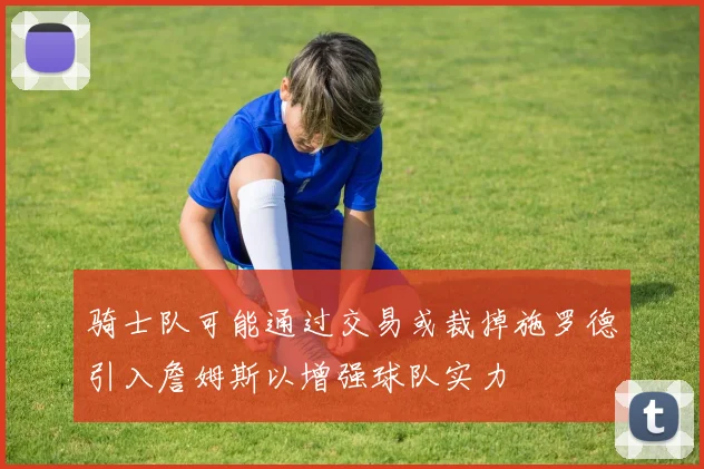骑士队可能通过交易或裁掉施罗德引入詹姆斯以增强球队实力